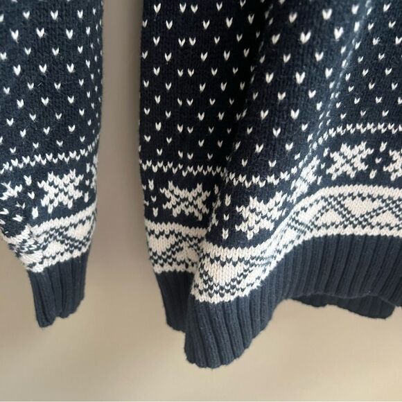 Dockers fair isle snowflake Sweater M - Picture 3 of 5